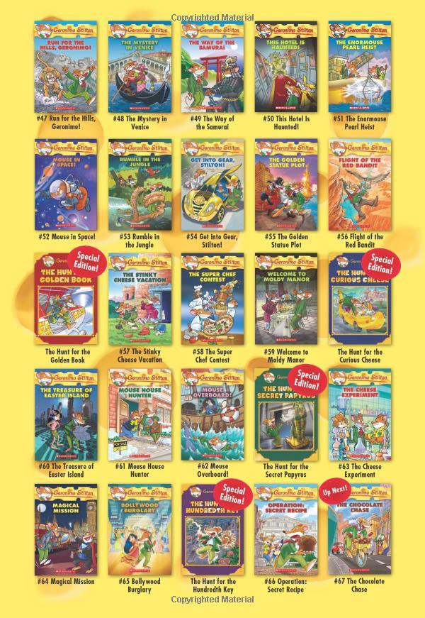 Sách ngoại văn: Operation: Secret Recipe (Geronimo Stilton #66), Volume 66