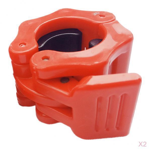 2x Dumbbell Clamp s Barbell Lock Gym Weight Bar Clip