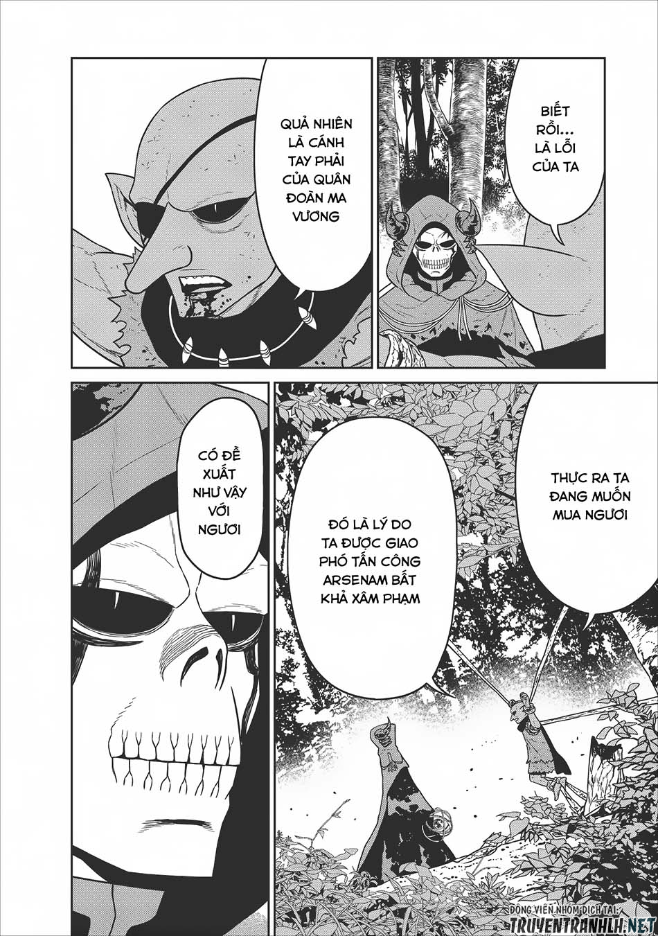 pháp sư mạnh nhất quân đội ma vương hoá ra là con người chapter 6 23