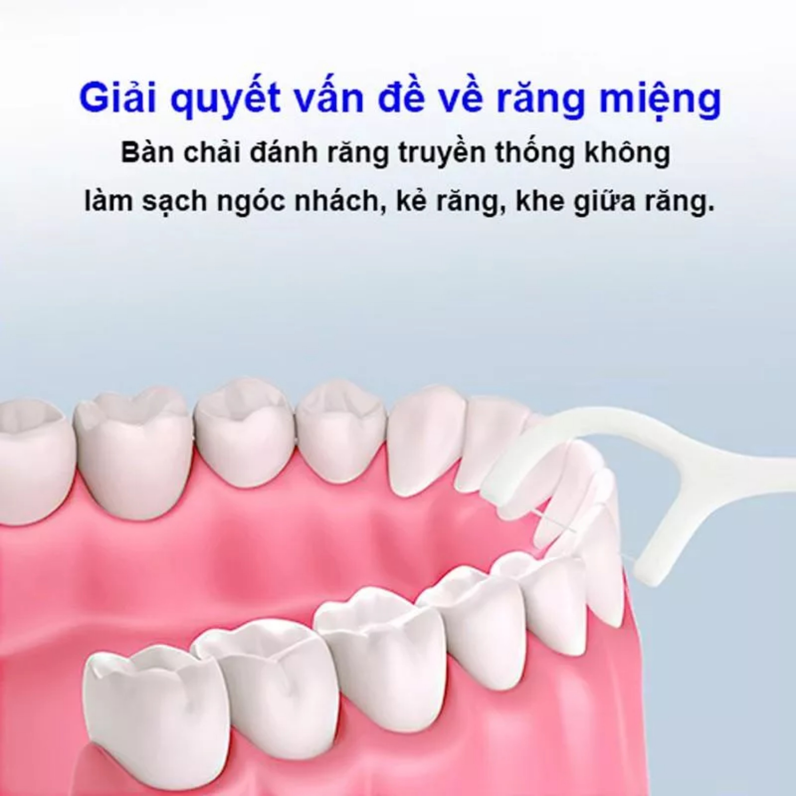 Gói 30 Tăm Chỉ Nha Khoa - Tăm Chỉ Y Tế Chất Lượng Cao - An Toàn, Sạch Sẽ, Tiện Lợi Mang Đi Du Lịch. TakyHome 7034