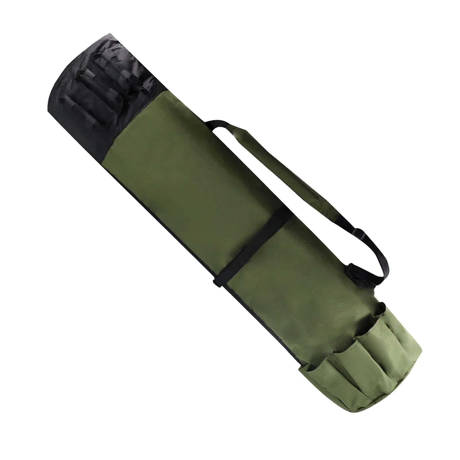 Fishing Rod Bag, Fishing Rod Case Bag Durable Folding Oxford Fabric, Portable Fishing Bag Fish Rod Storage Bag Fishing Pole Case Bag for Fishing Gifts