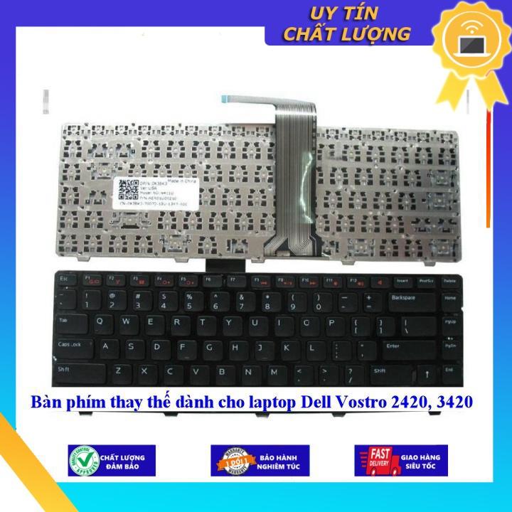 Bàn phím dùng cho laptop Dell Vostro 2420 3420  - Hàng Nhập Khẩu New Seal