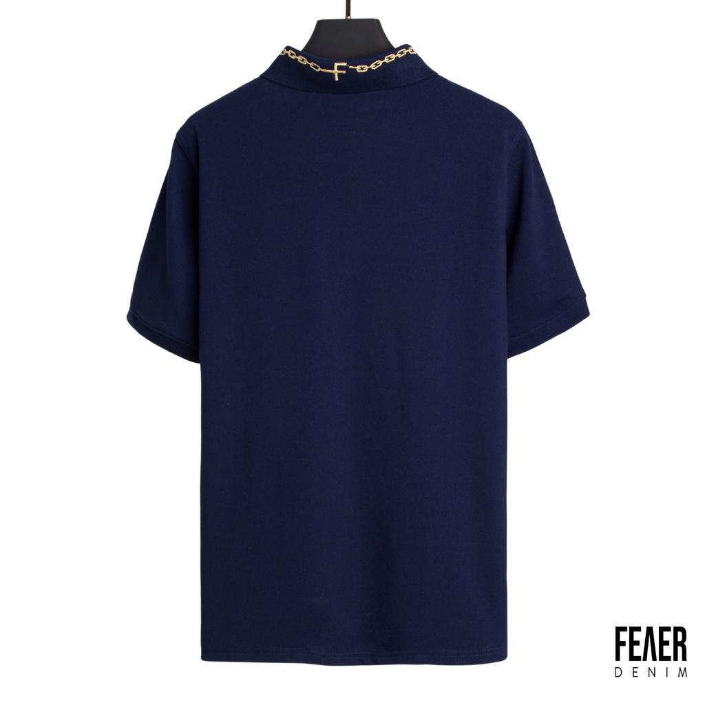 Áo polo nam cổ bẻ CHAINTEE vải Cotton trẻ trung, chuẩn form, sang trọng - FEAER DENIM