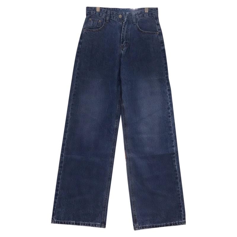 Kuchimachic- Quần Jeans ống Suông mã 3481