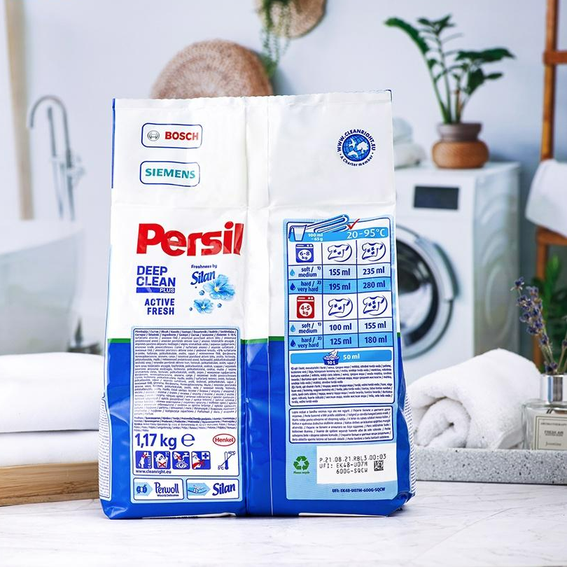 Bột Giặt Persil 1.17kg 18P Freshness By Silan