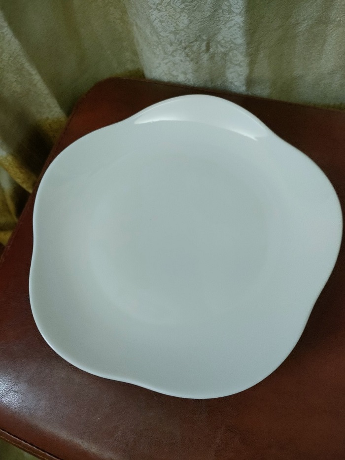 Đĩa sứ hoa mai cao cấp size lớn 23cm