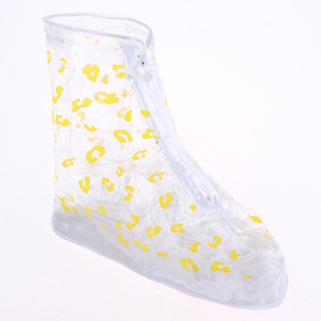 Reusable Rain Snow Waterproof Shoe Covers Boots Overshoes Galoshes