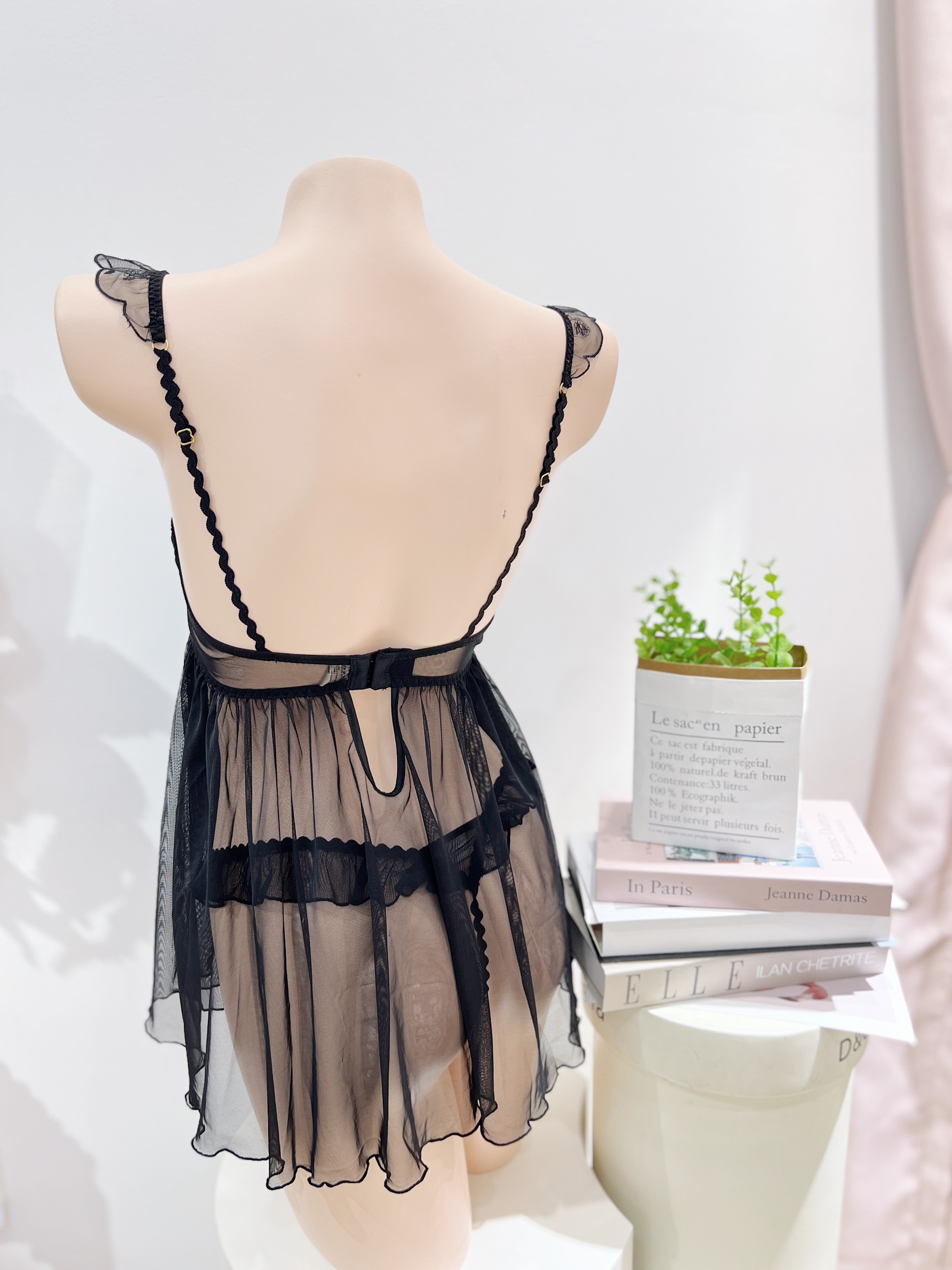 Váy Ngủ Ren Thoải Mái - B.Lingerie