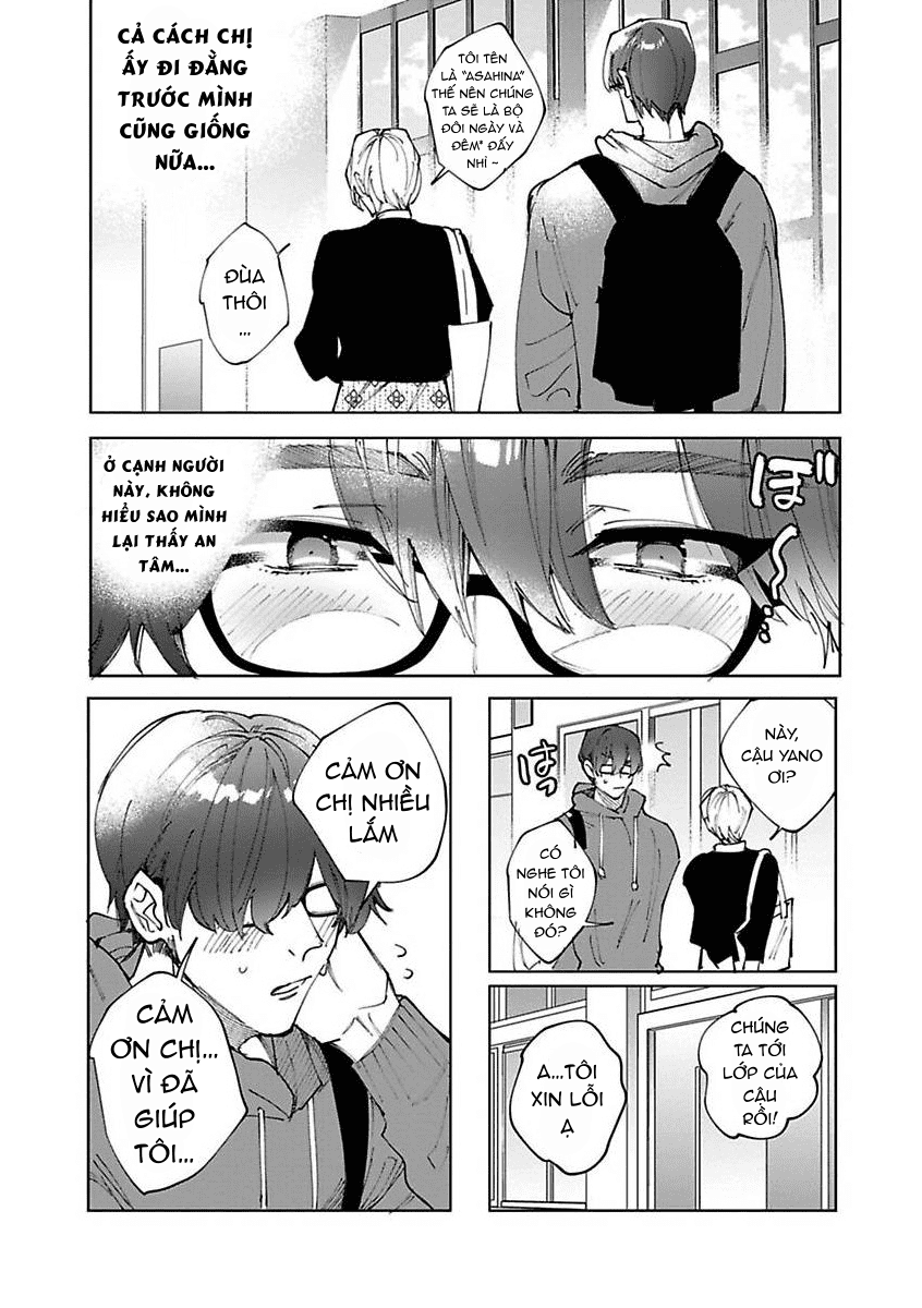 hậu bối yandere muốn cứu vớt ''nô lệ của tư bản'' chapter 5.1 7