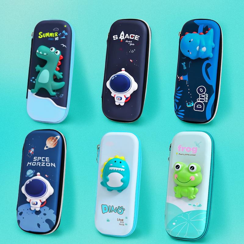 Kawaii Lớn Đựng Văn Phòng Phẩm Túi Trữ Túi Đựng Trang Điểm Dễ Thương Túi Đồ Dùng Học Tập Bé Gái Bé Trai Trẻ Em Quà Tặng Hình Thú Hoạt Hình