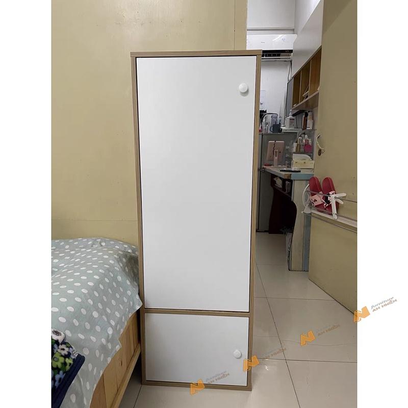 Made in VN Tủ Đứng 4 Tầng 1m2 Chứa Đồ Tiện Lợi gỗ mdf 17mm công ty Mộc Phát độ bền trên 30 năm AN038