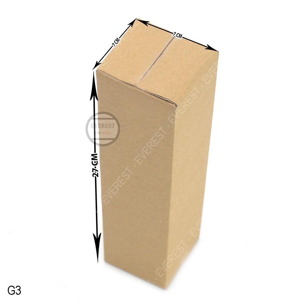 Combo 100 thùng G3 7x7x27 giấy carton gói hàng Everest