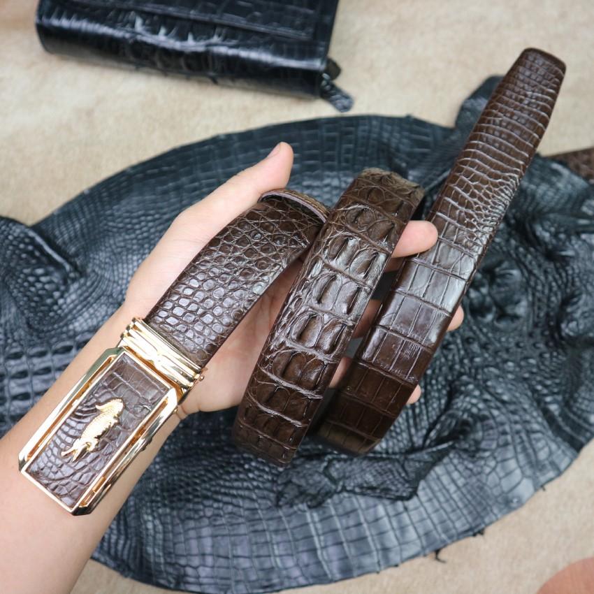 Dây Nịt Da Cá Sấu thương hiệu FADODA Da Cá Sấu CB04-01G