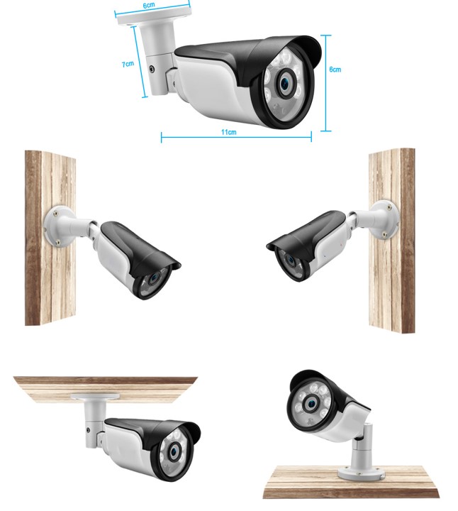 Camera IP 5MP Bullet Outdoor An Ninh Chống Trộm Ngoài Trời