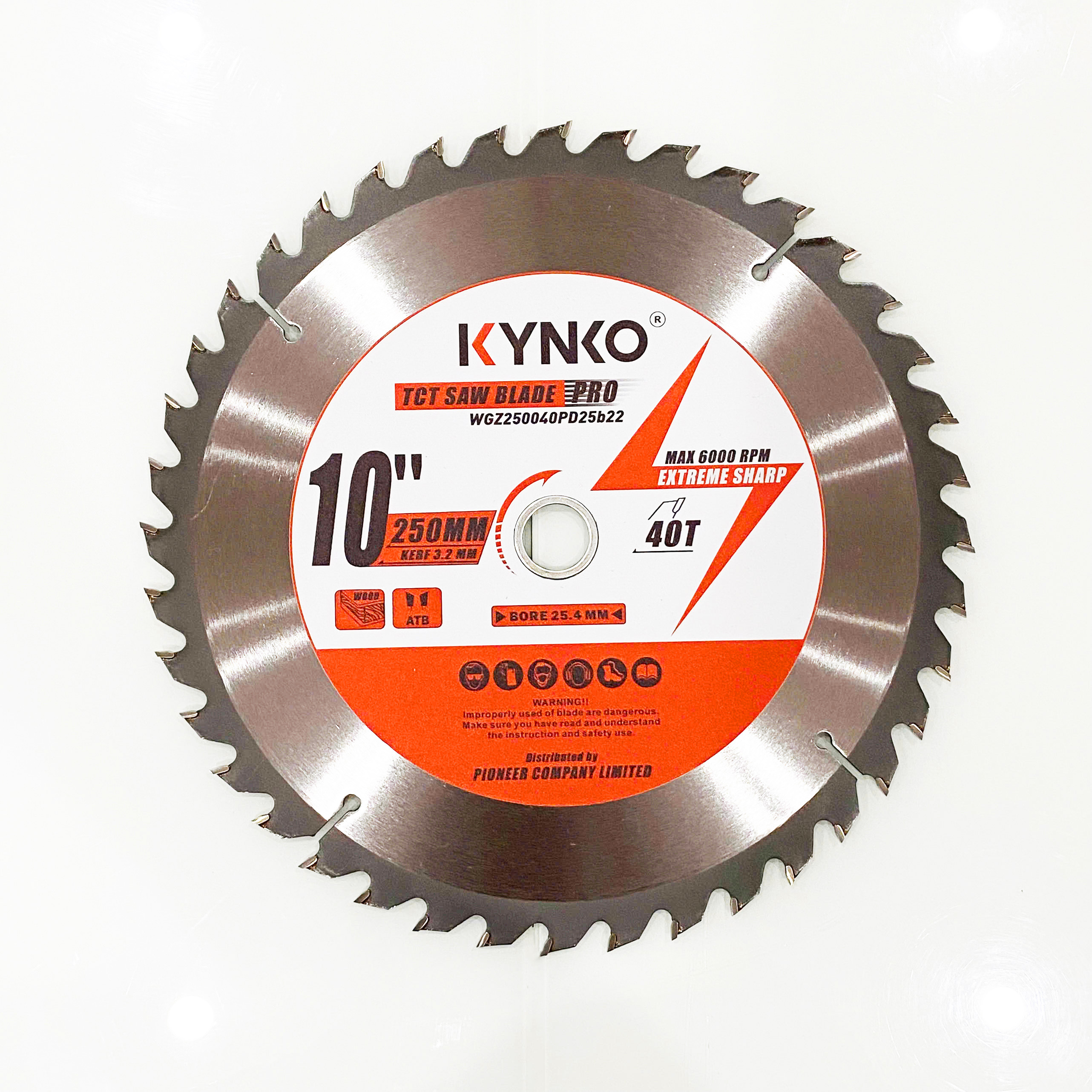 LƯỠI CƯA GỖ 40 RĂNG KYNKO WGZ250040PD25b22 CHÍNH HÃNG GIÁ TỐT