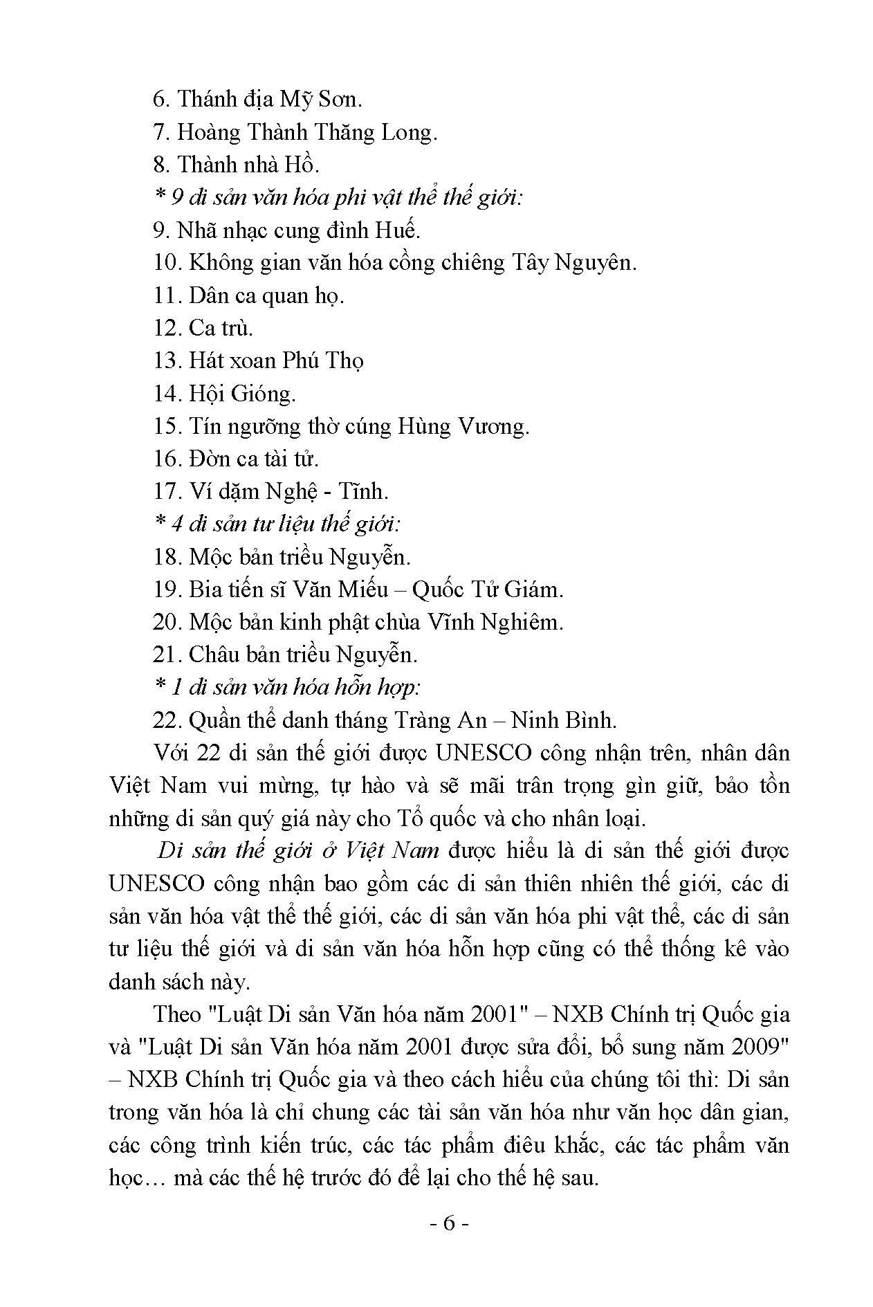 Việt Nam Với Những Di Sản Thế Giới