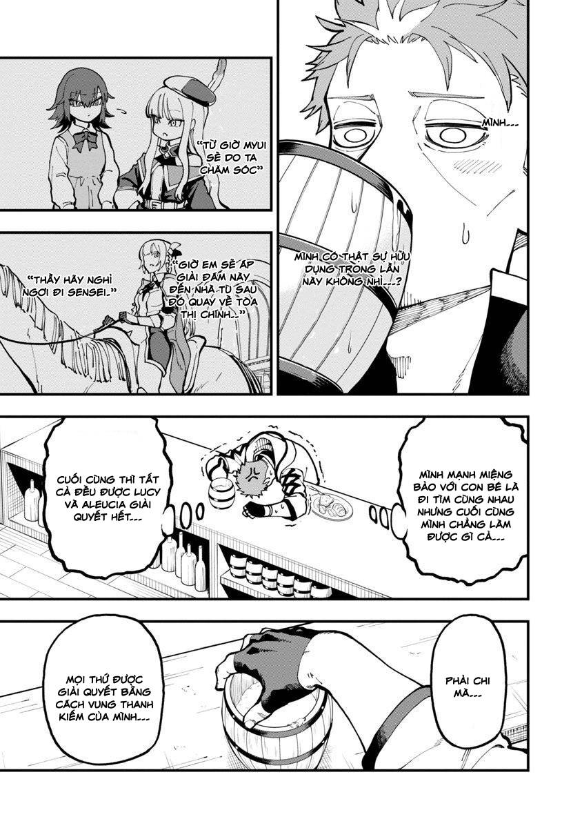 ông chú làng quê trở thành thánh kiếm - dủ chỉ là một thầy giáo kiếm thuật ở quê nhưng đám đệ tử vẫn không buông tha chapter 17 17