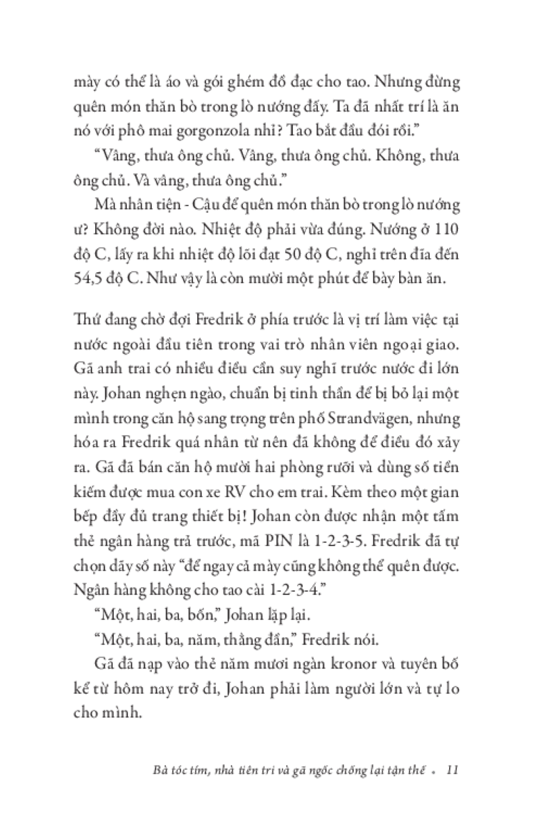 Bà Tóc Tím, Nhà Tiên Tri Và Gã Ngốc Chống Lại Tận Thế - Jonas Jonasson