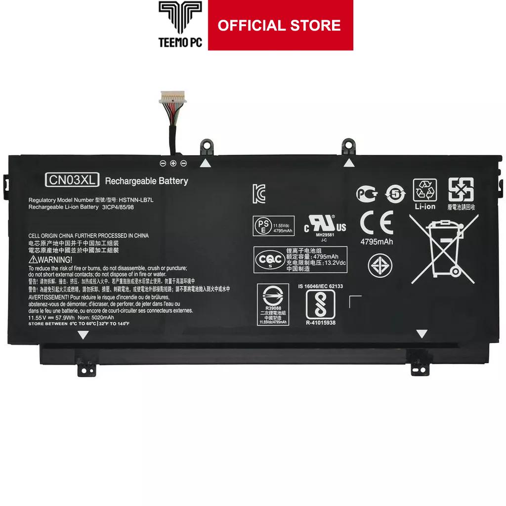 Pin Tương Thích Cho Laptop Hp Envy 13-Ab 13T-Ab 11.55V 58Wh -Cn03Xl - Hàng Nhập Khẩu New Seal TEEMO PC TEBAT1003