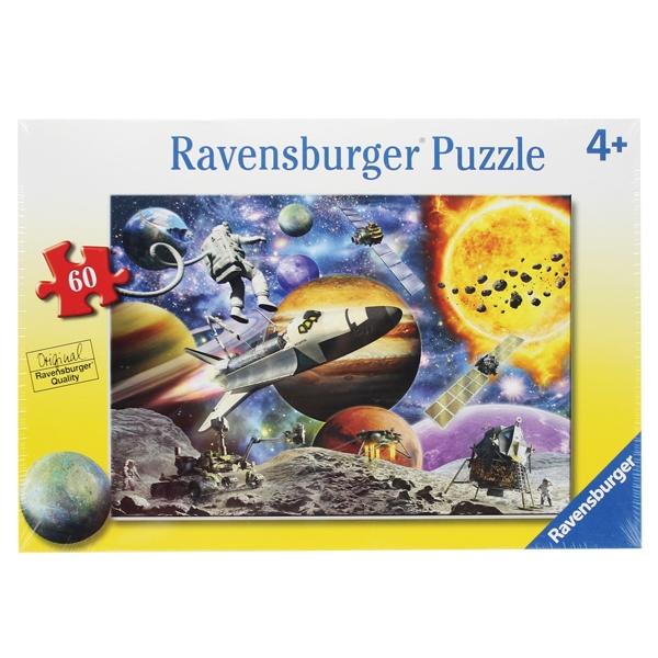 Bộ Xếp Hình Puzzle Explore Space - Ravensburger 051625 (60 Mảnh Ghép)