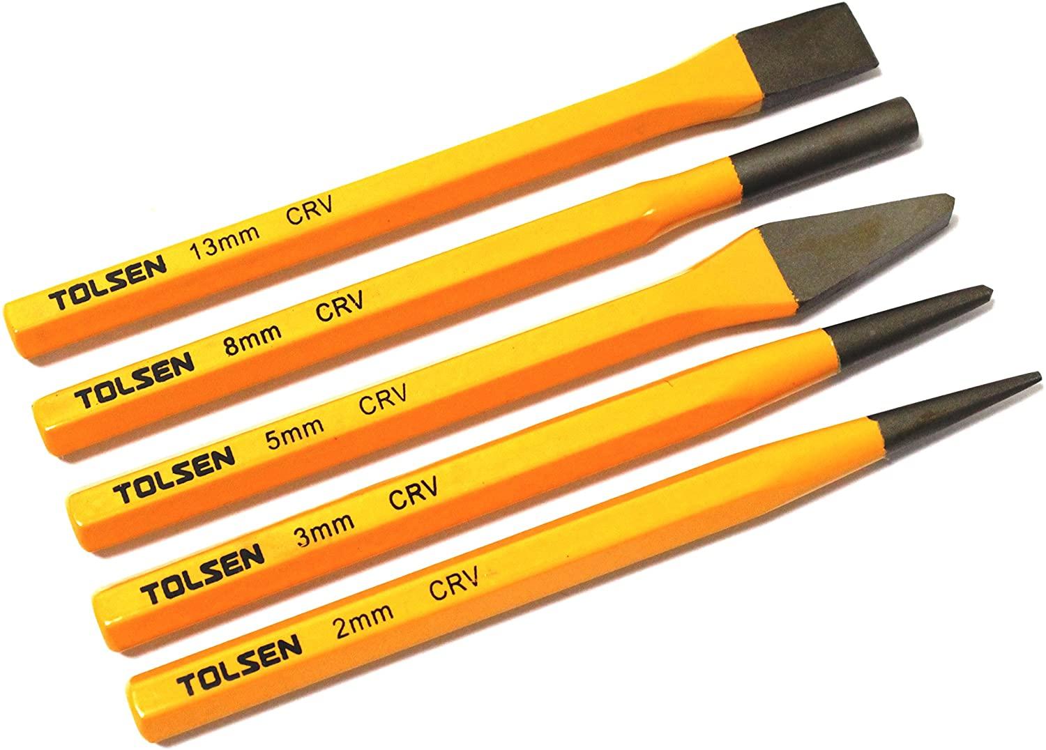 BỘ 5 ĐỤC DÙI TOLSEN 25091 - HÀNG CHÍNH HÃNG