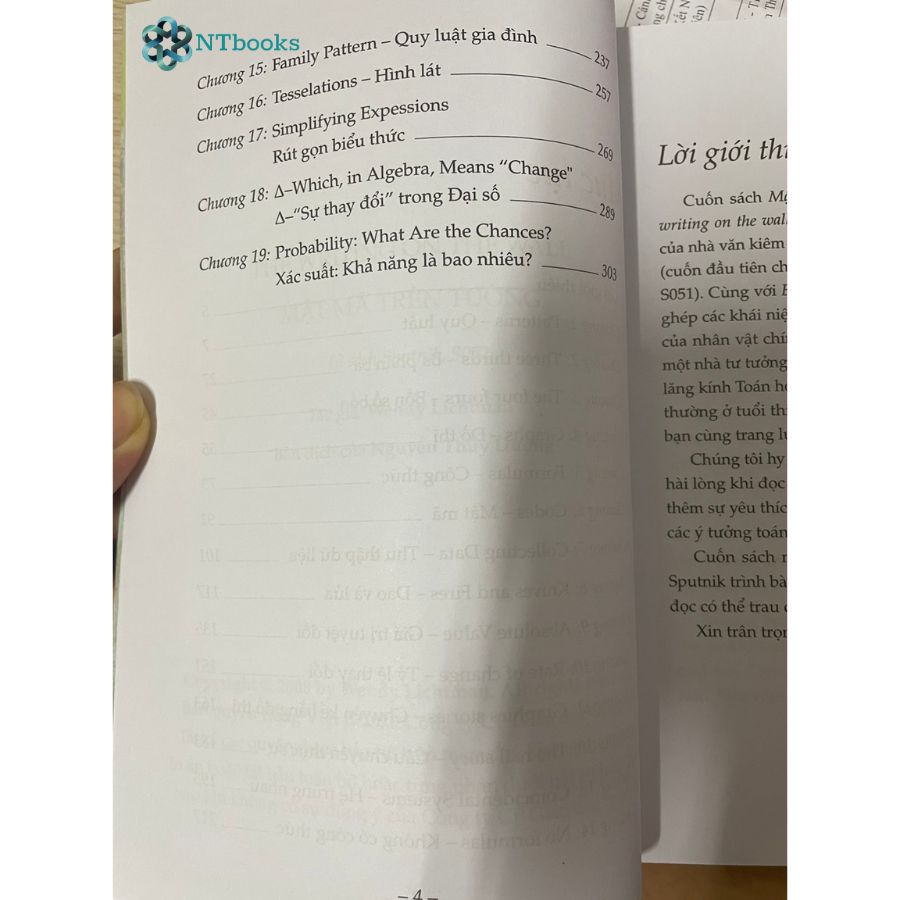 Combo 2 Cuốn Sách Mật Mã Trên Tường + Bí Mật, Dối Trá Và Đại Số – Wendy Lichtman