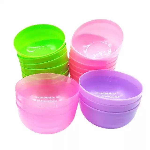 Combo Bát Thìa Chổi Nhựa dẻo dành Cho Spa