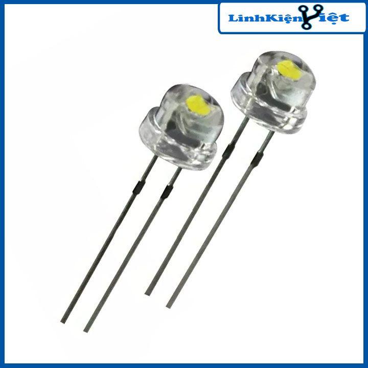 Led lùn siêu sáng 5mm gói 10 con làm biển quảng cáo trang trí, led cube