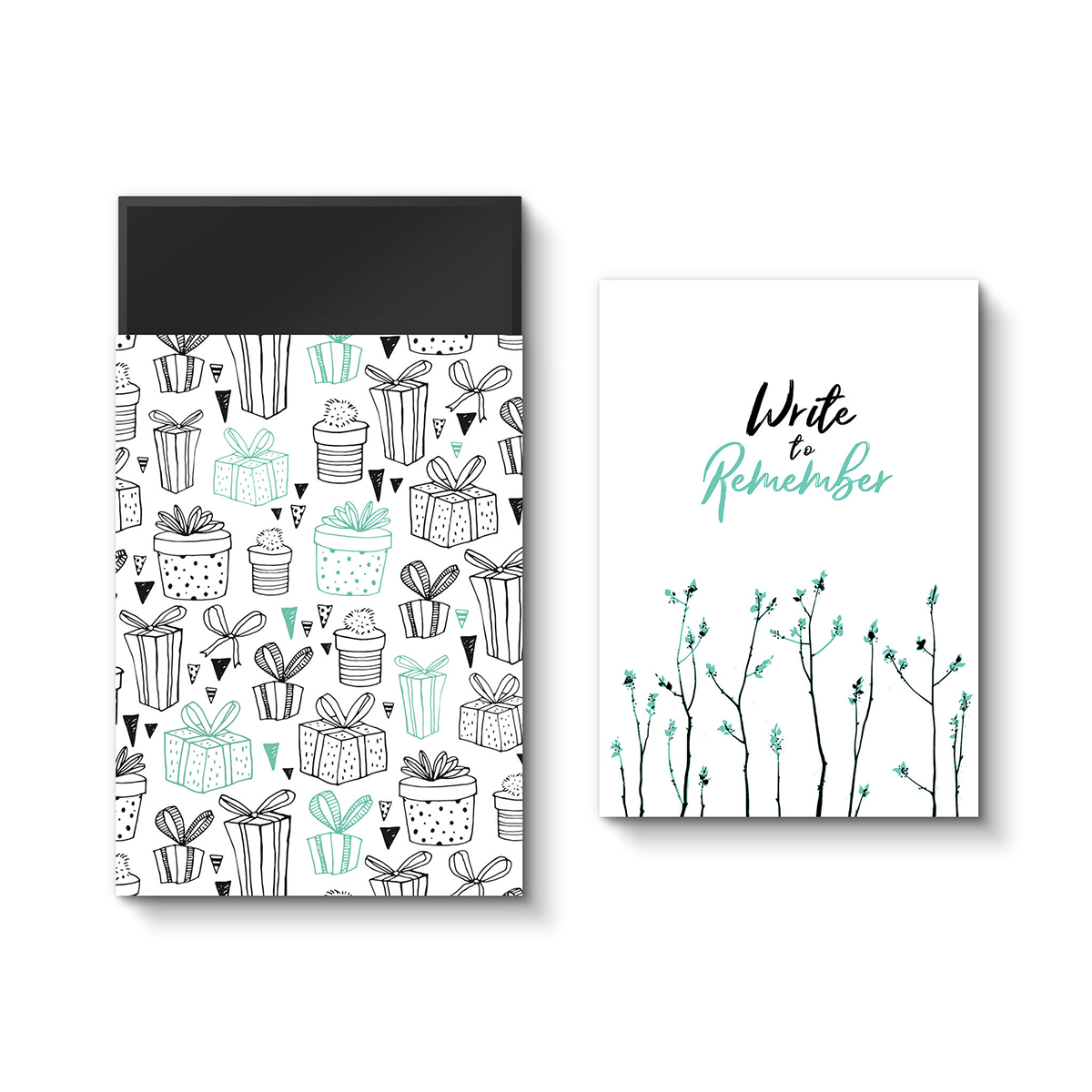 Hộp quà sổ SDstationery - Sổ mở phẳng A5 Write to remember (mẫu hộp ngẫu nhiên)