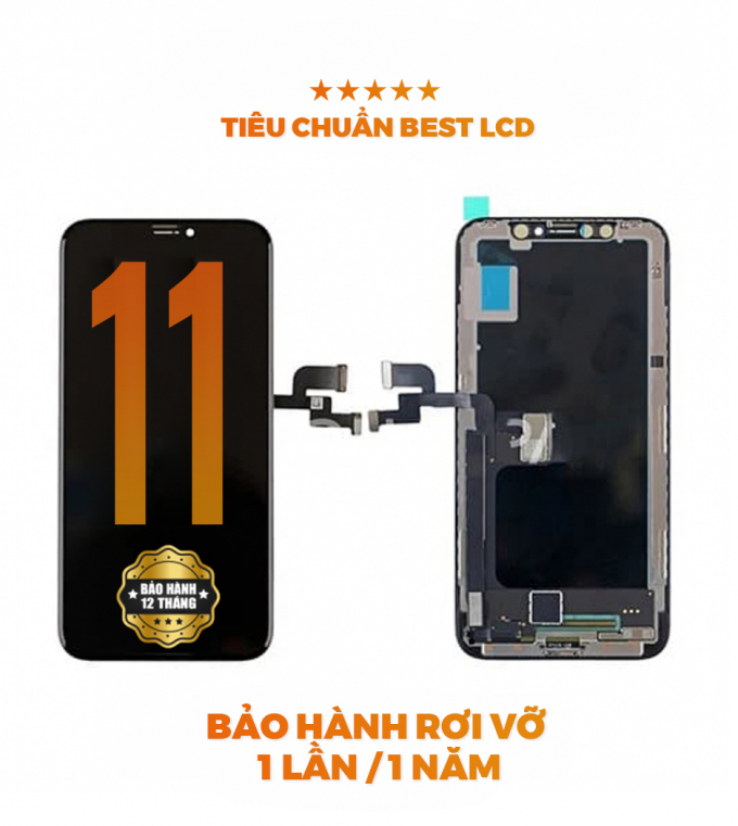 Màn hình Dura Best LCD dành cho iP 11 Hàng Chính Hãng