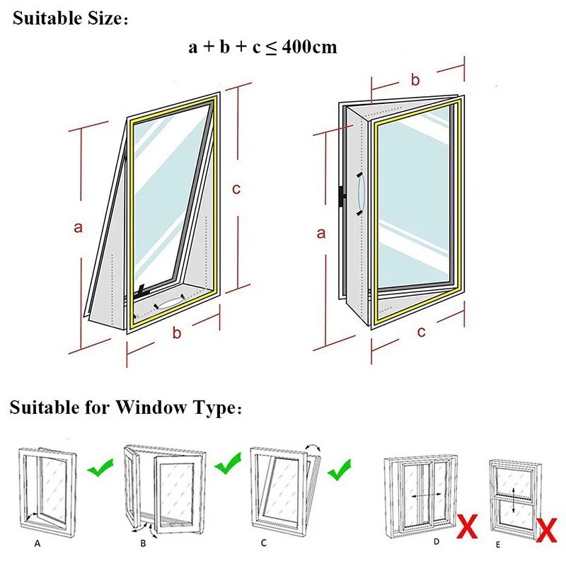 Tấm che cửa sổ thông gió ngoài Windows Cover 4 mét
