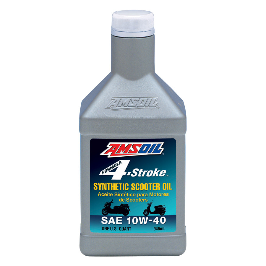 Nhớt Amsoil 10W40 Scooter 4 Stroke (946ml)