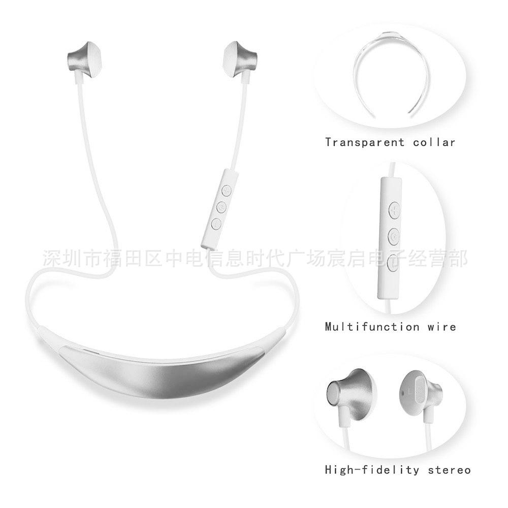 Tai nghe bluetooth mới giá thấp nhất X19C không dây đeo cổ thể thao hai tai âm thanh nổi đeo cổ trung tính