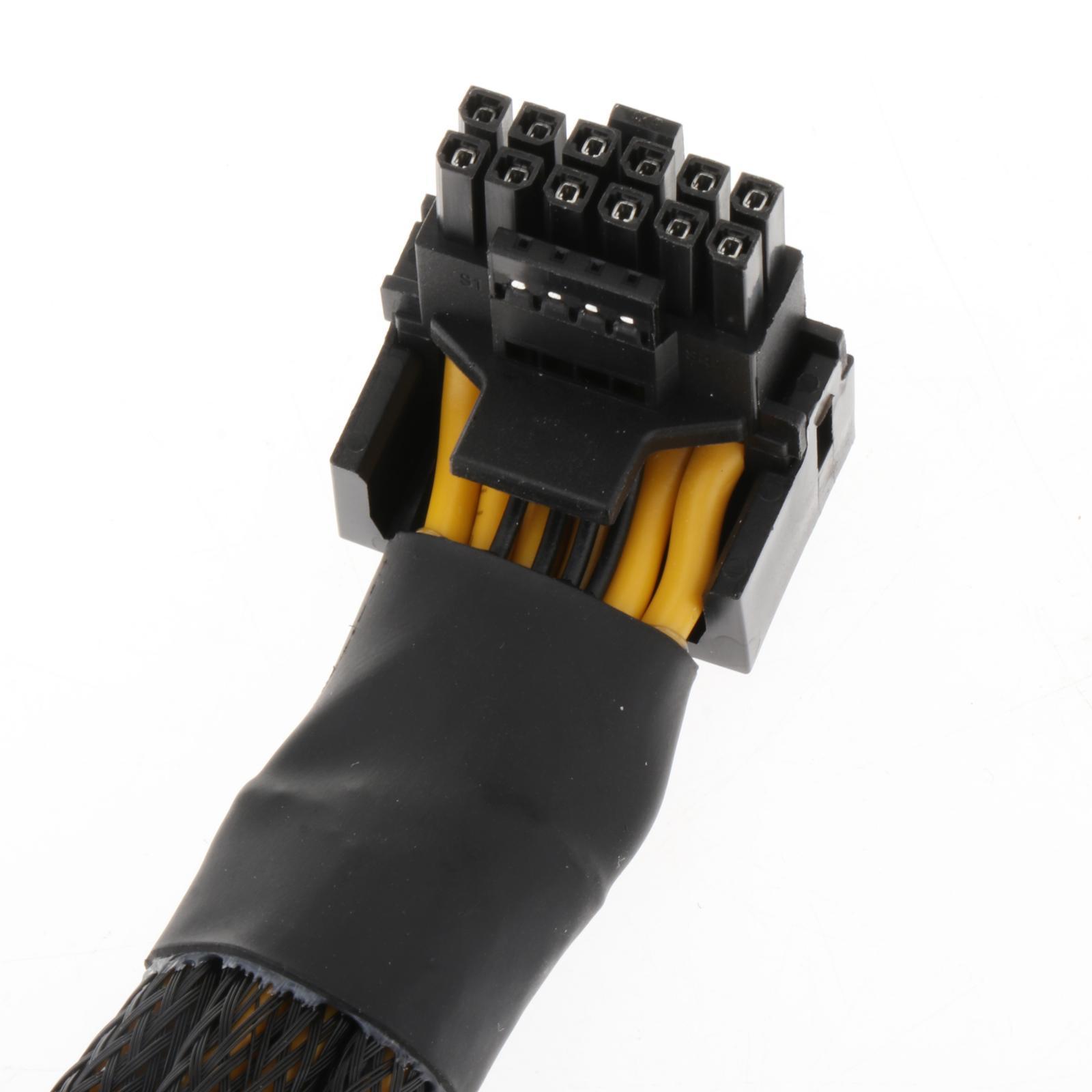 Pci-E 5.0 Extension Cables extenders 4x8 Pin to 16Pin Game for Graphics Card