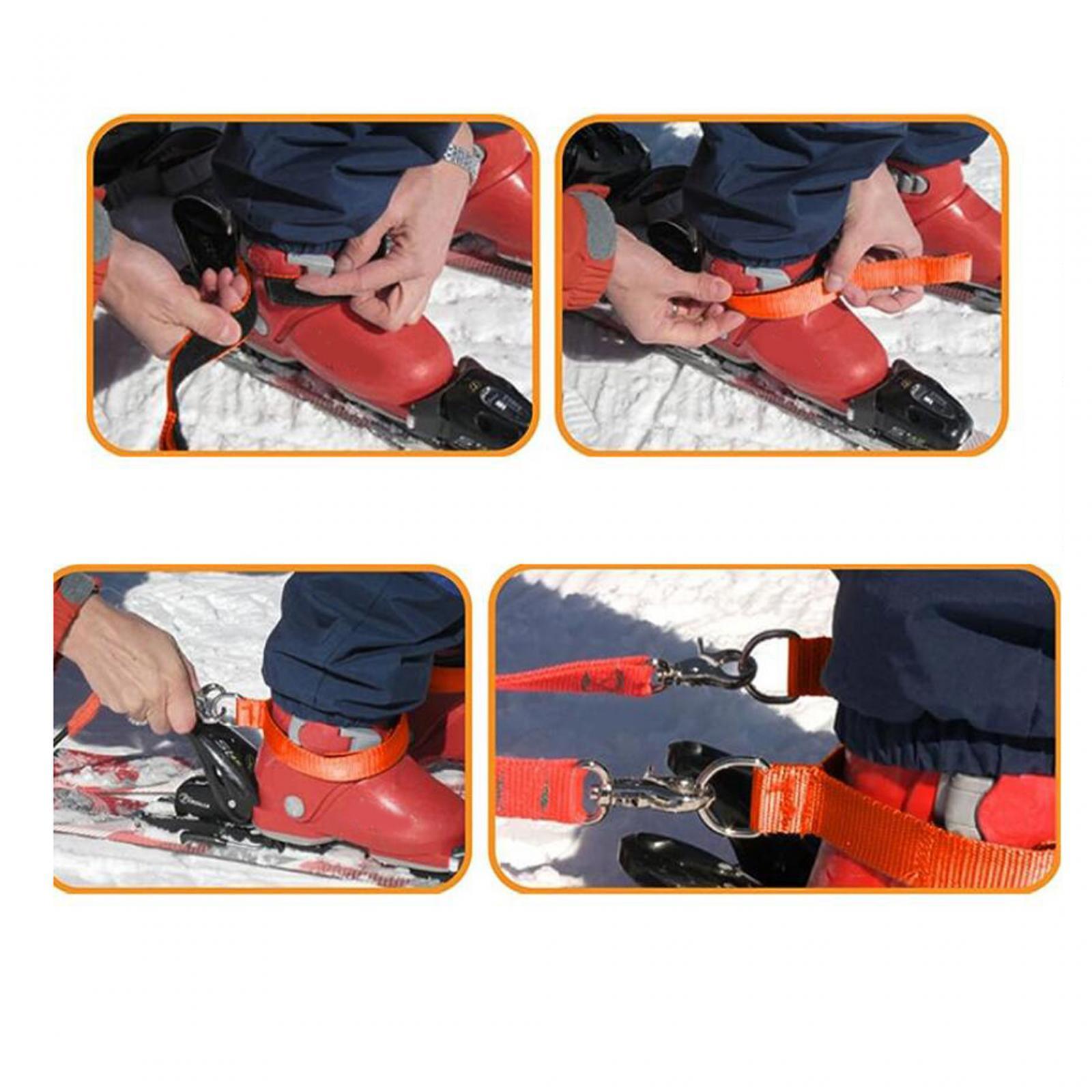 Kids Ski Training Harness Ski Trainer Strap Sports Accessory Durable Speed Control Child Ski Harness Ski Training Belt for Skating Snowboard