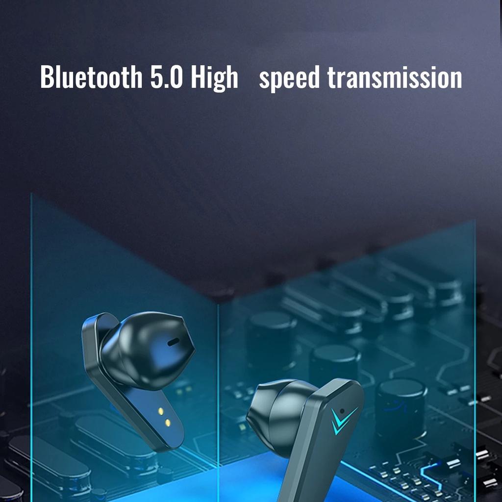 Tai Nghe Gaming TZUZL X15 TWS Bluetooth 5.0 Chống Nước Điều Khiển Cảm Ứng Kèm Mic