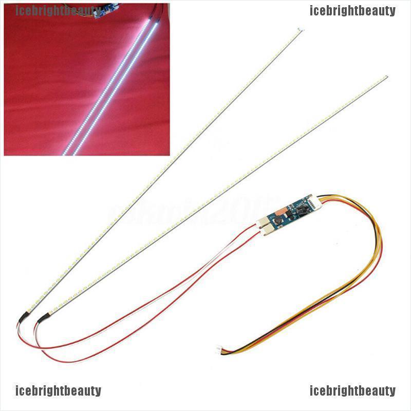 ICEB 1Set All-new 490mm LED backlight strip kit update CCFL LCD screen to LED monitor