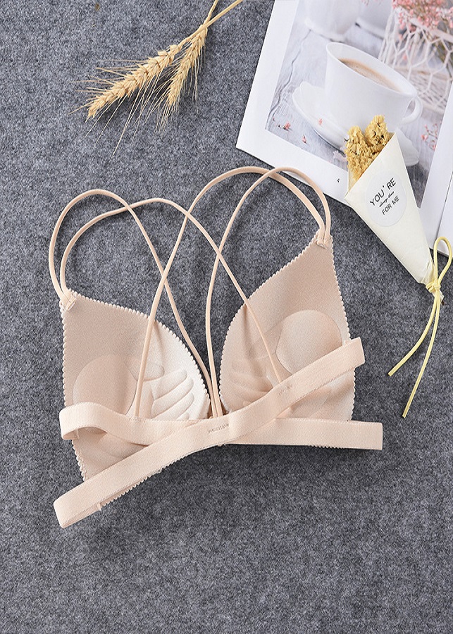 Áo Bra, Áo Ngực Dây Đan Chéo Cách Điệu Phong Cách Hàn Quốc