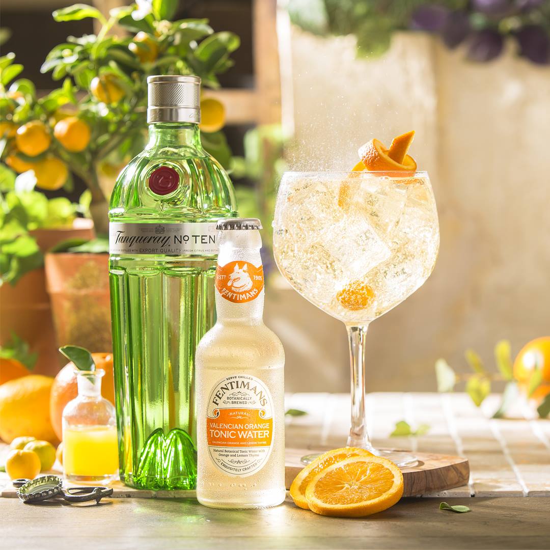 Fentimans Tonic Nước Thảo Mộc Có Ga Vị Cam Valencian Orange Anh Quốc Lốc 4 Chai - Hàng chính hãng