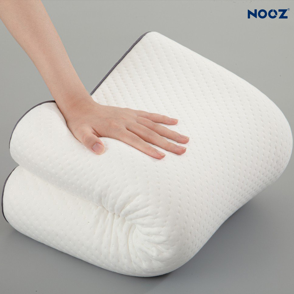 Gối ngủ Memory Foam Contour NOOZ Home Goods ruột cao su non, gối chống trào ngược người lớn nằm