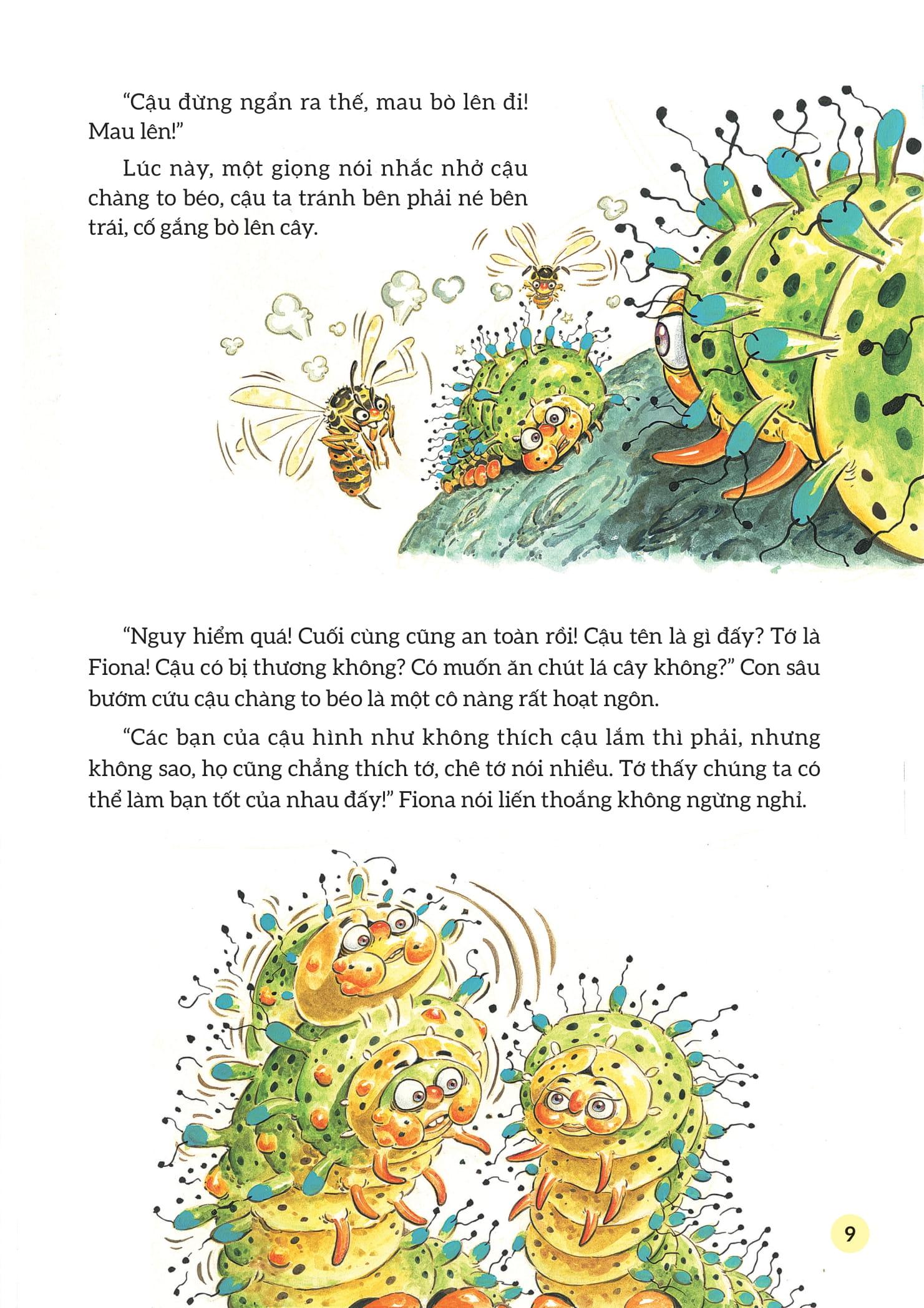 Sách - Truyện Tranh Khoa Học Về Các Loài Côn Trùng - Anh Chàng Kiên Định - Bướm Đêm Chim Công Khổng Lồ