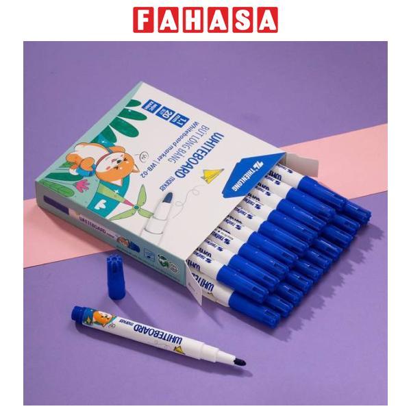Hộp 20 Bút Lông Bảng - Thiên Long WB-02 - Mực Xanh