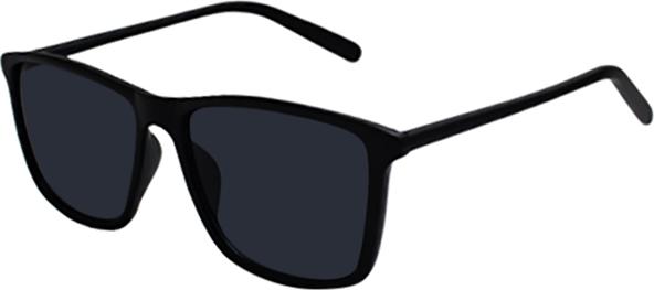 Kính Mát Nhựa Unisex MN819.1 - Đen Nhám