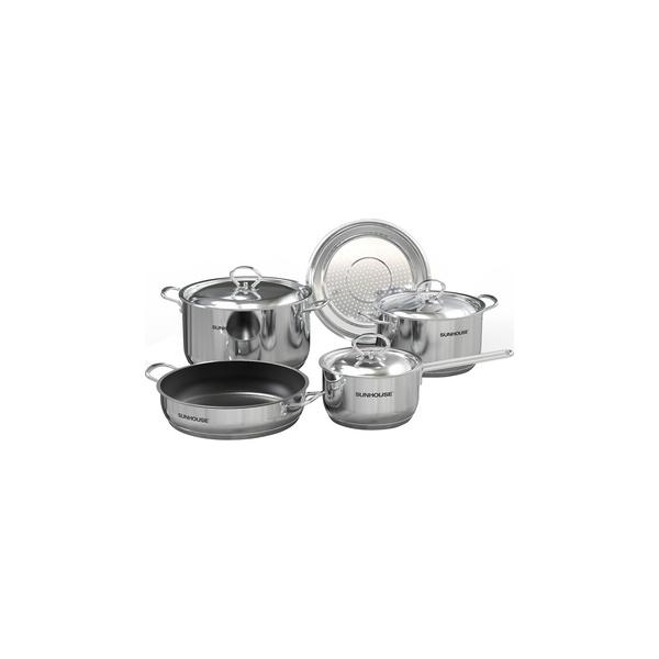 BỘ NỒI INOX 5 ĐÁY xịn