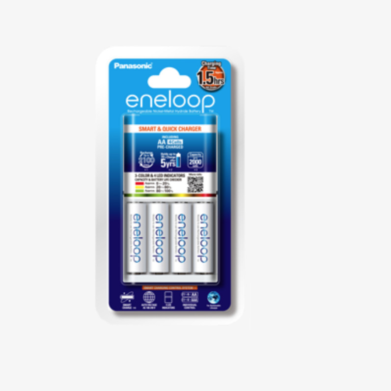 Bộ sạc Nhanh eneloop Panasonic
