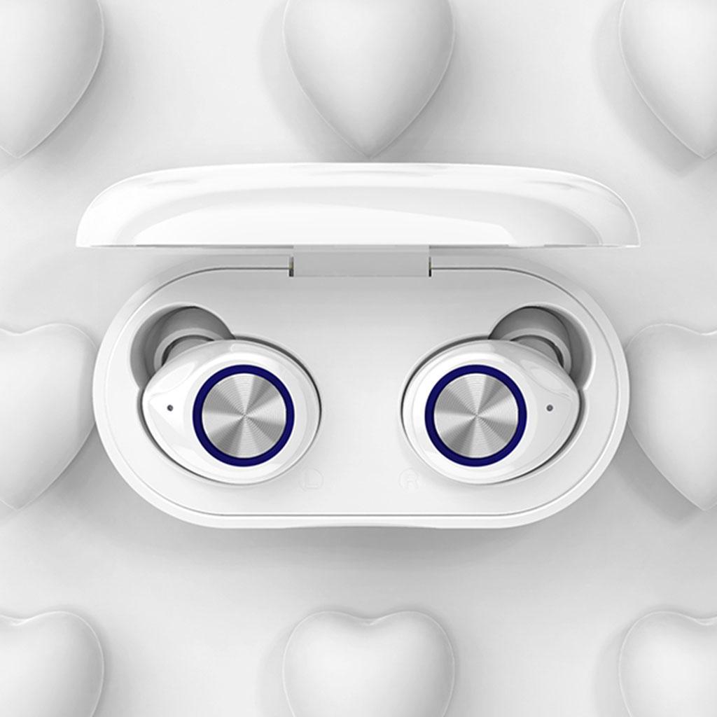 BT 5.0 Earphone Touch Handsfree Stereo Wireless Headphone with Mic