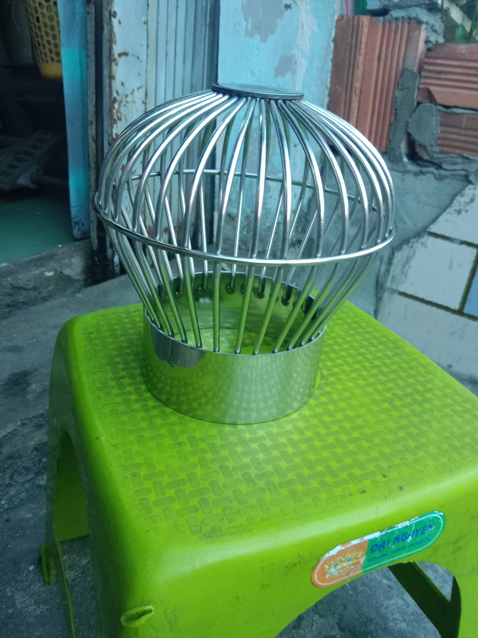 Quả cầu chắn rác inox 304 DN80 dùng cho ống phi 90