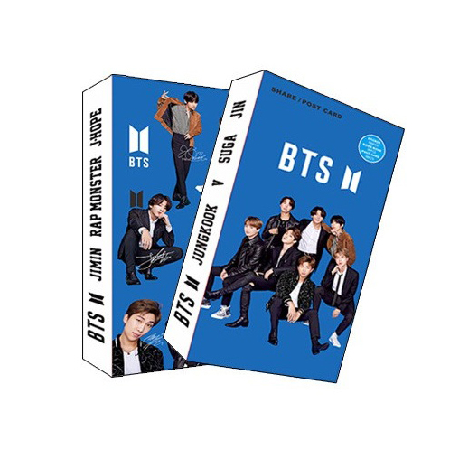 Hộp ảnh bưu thiếp BTS