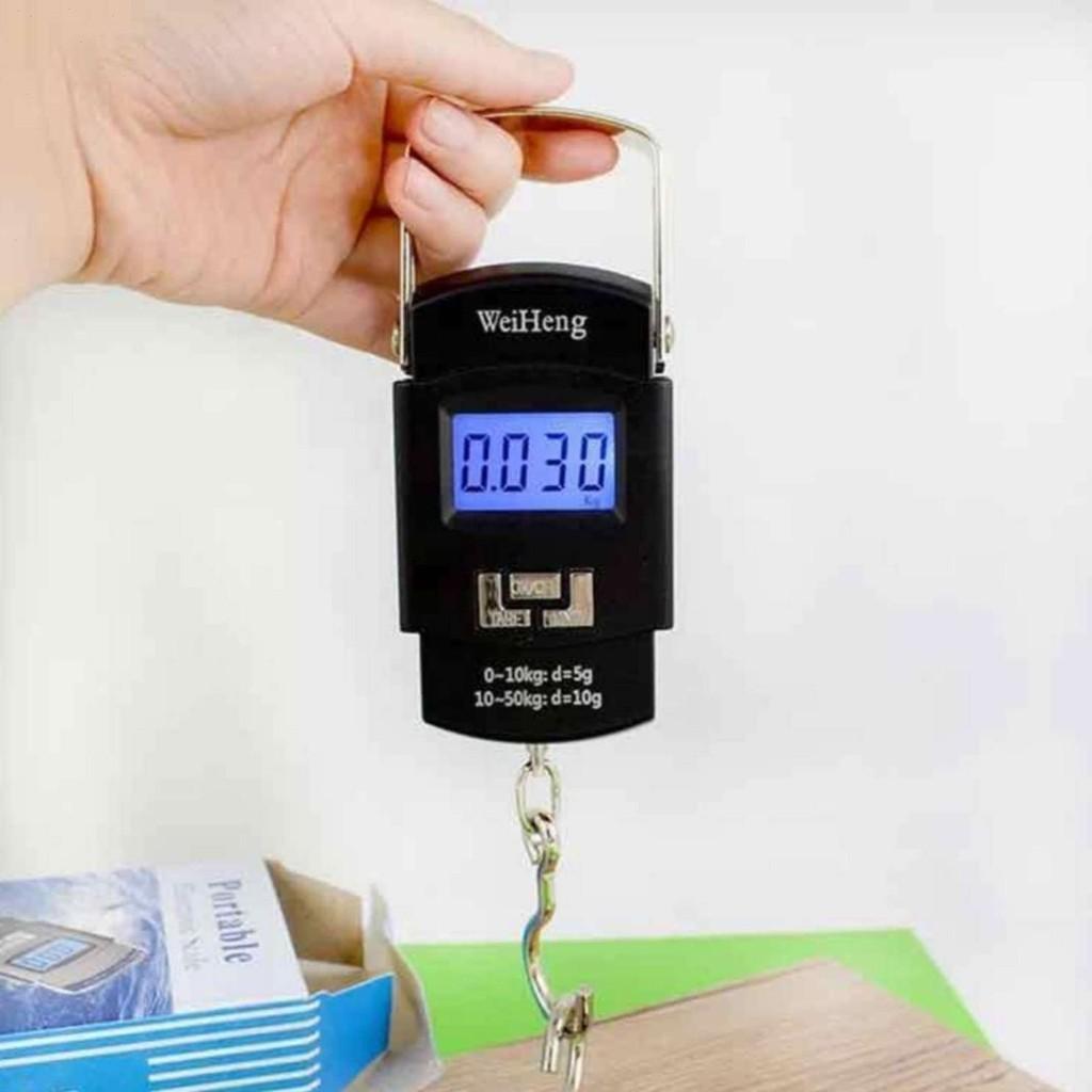 Cân mini xách tay WH-A08 50kg kèm pin