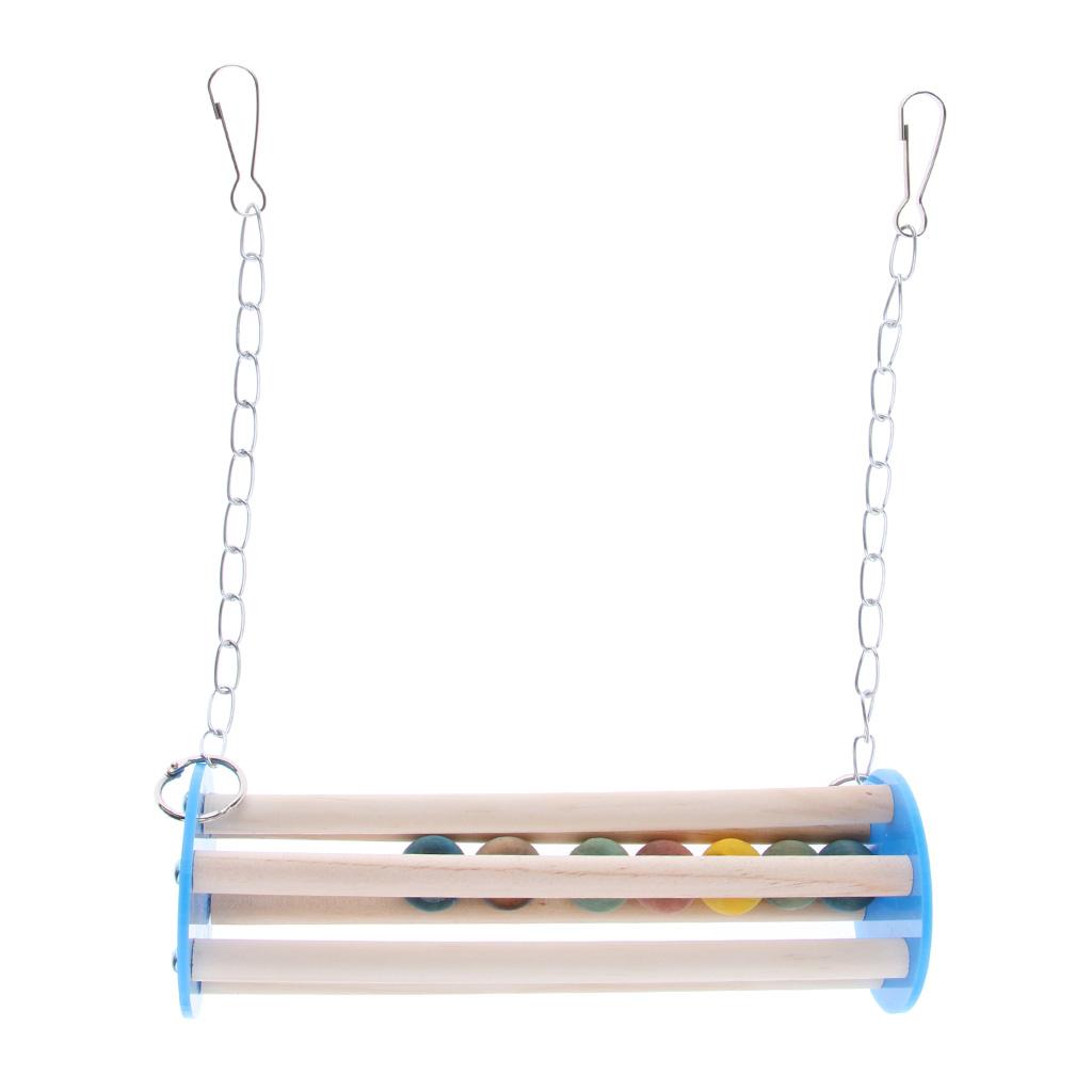 Swing Perch Bird Toy Parrot   Parakeet Cockatiel Lovebird Budgie